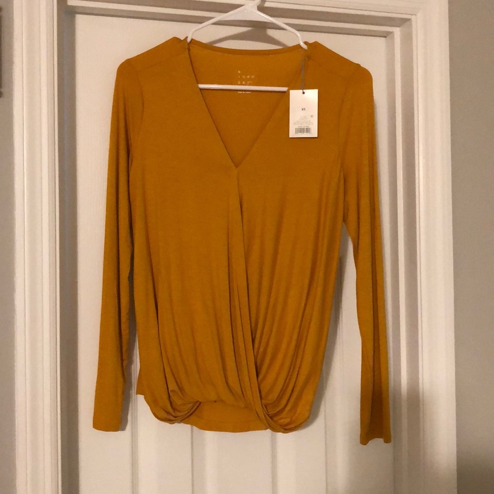 A new day yellow top